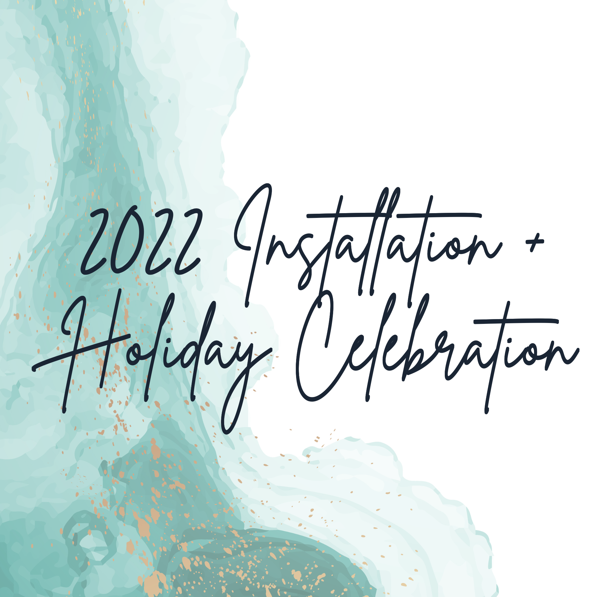 2022 Installation Invitation Option (7 × 7 in)