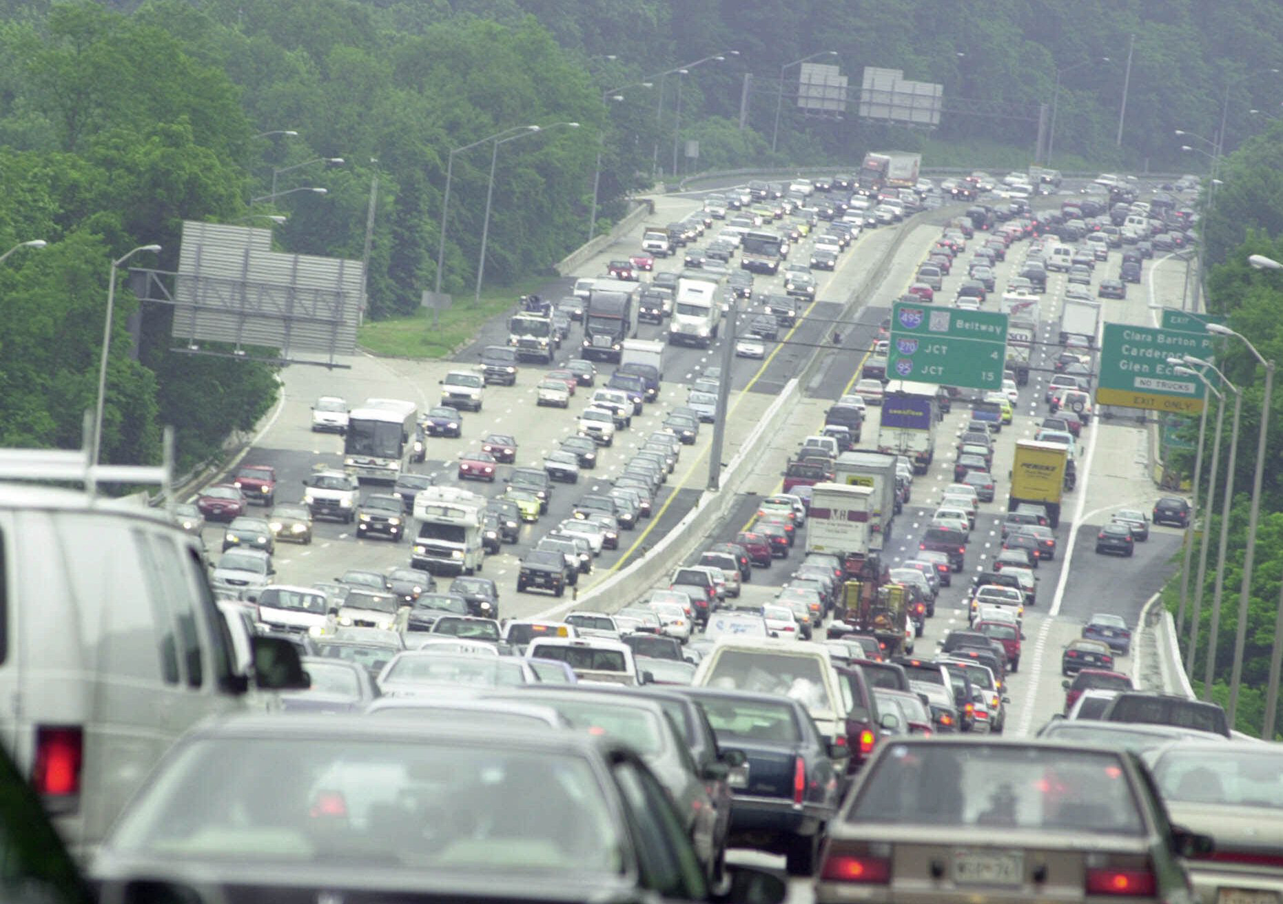 American Legion Bridge Traffic Gridlock