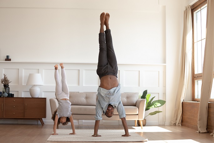 Black-Man-withchild-Yoga
