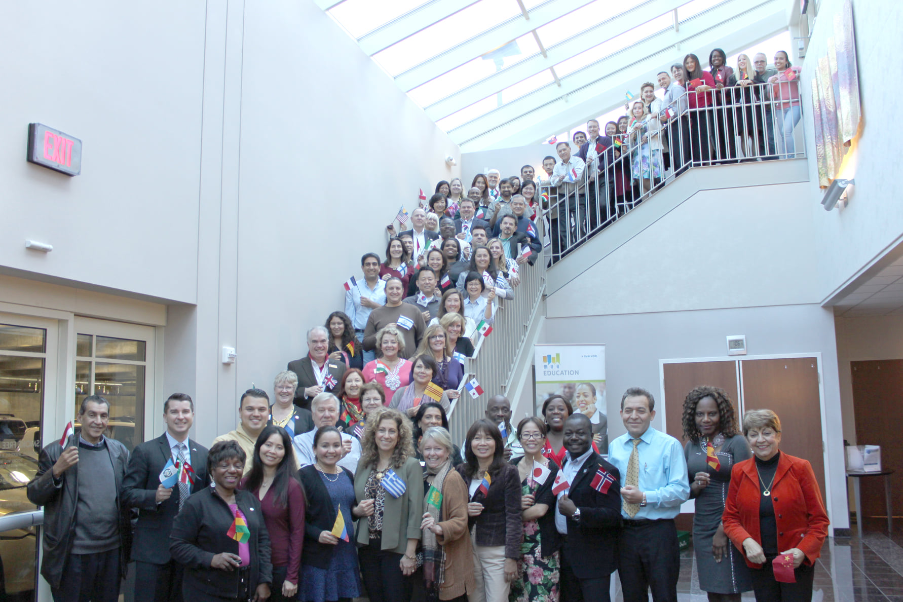 NVAR Members in NVAR Atrium