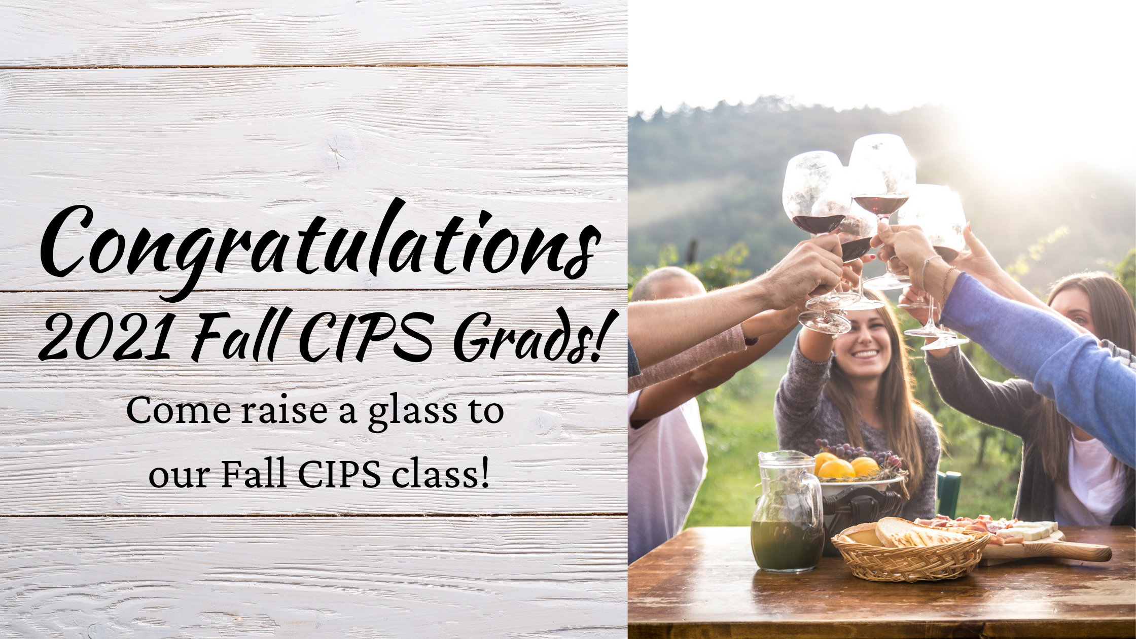 Congratulations 2021 Fall CIPS Grads