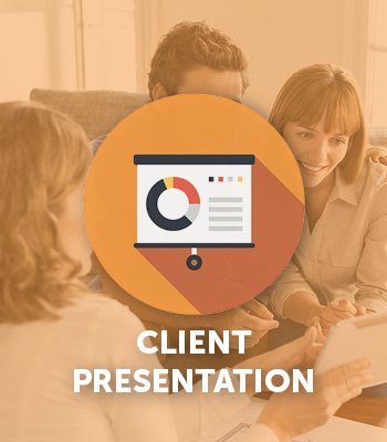 client presentation graphic