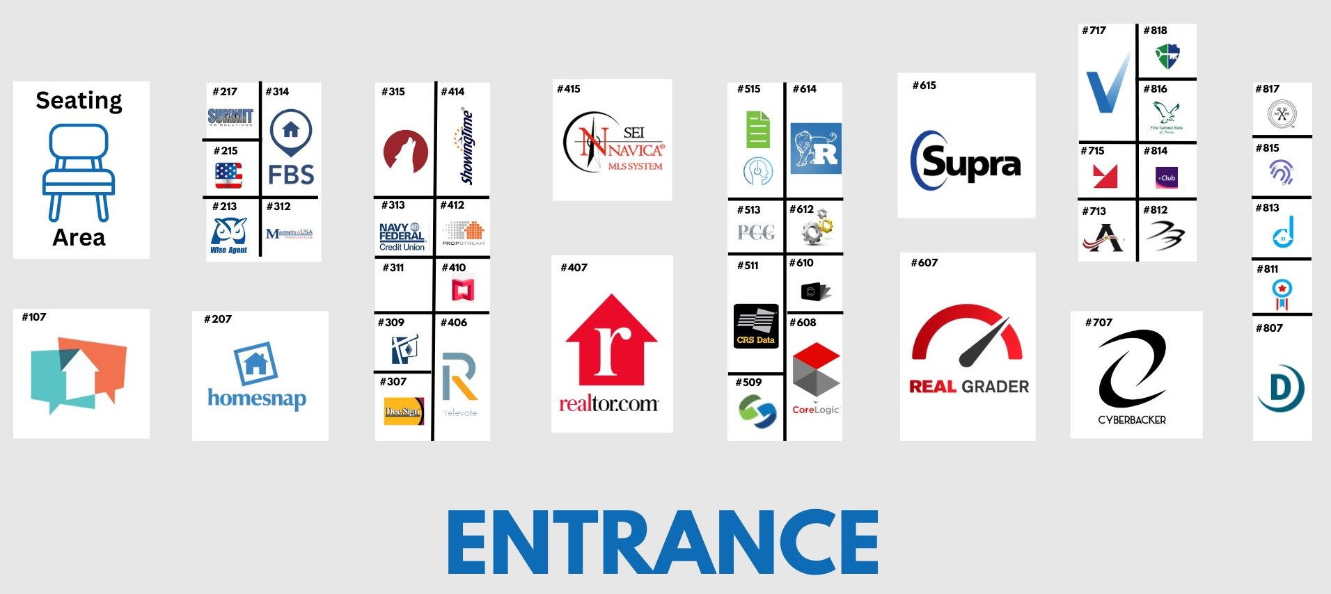 expo ENTERANCE map