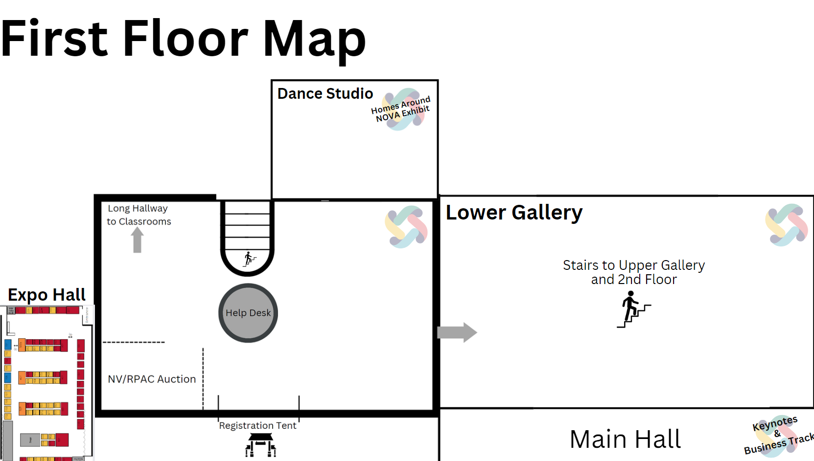 first floor map