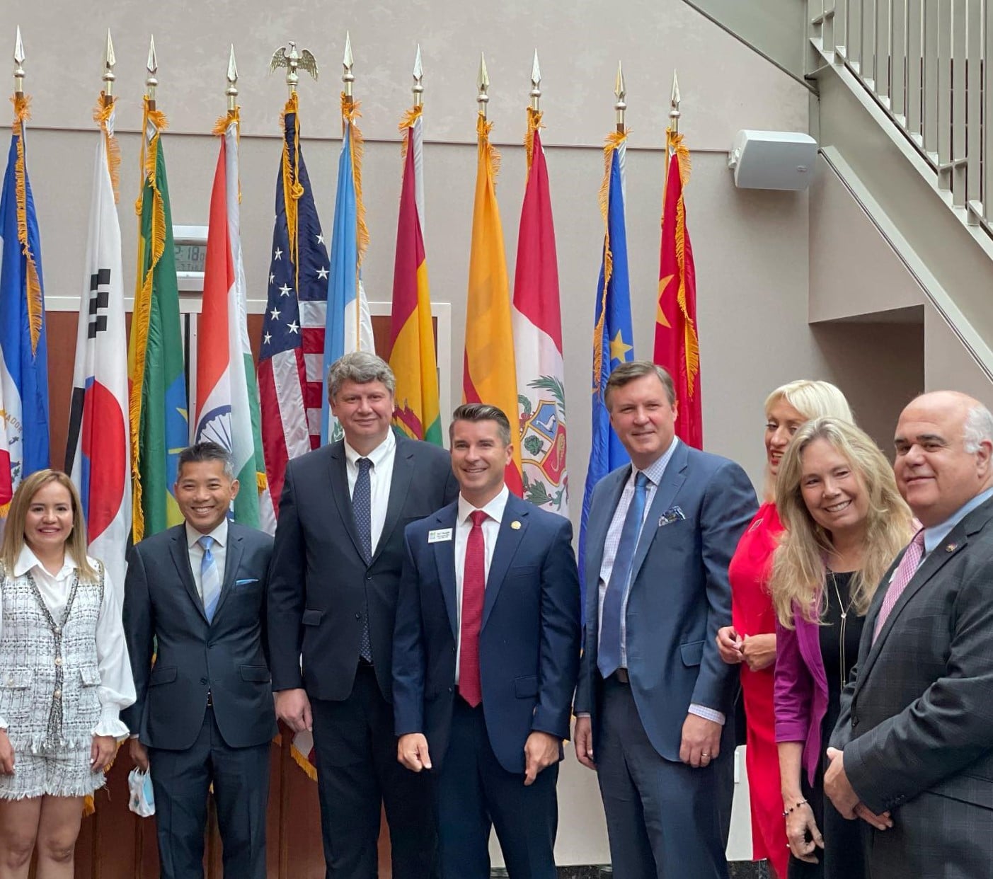 NVAR Leadership with the Moldova Ambassador to the US