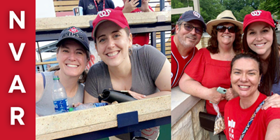NVAR Members in Nationals Gear
