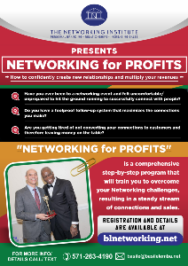 Networking_ for_ Profits_ class flier Networking_ for_ Profits_ class flier