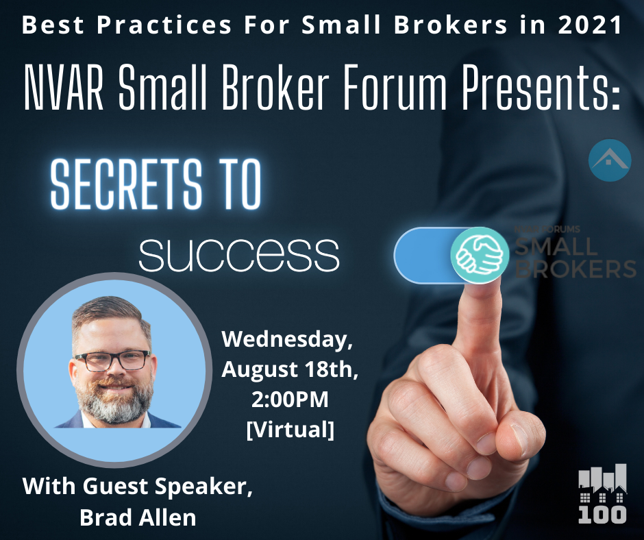 NVAR Small Broker Forum Presents Secrets to Success with Guest Speaker Brad Allen (3)