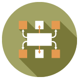 business management logo business management icon