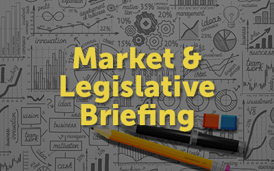 market and legislative briefing graphic