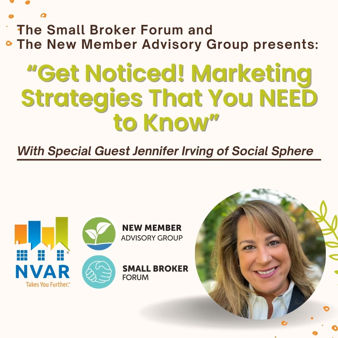 Social Small Broker Forum &amp; New Member Advisory Group