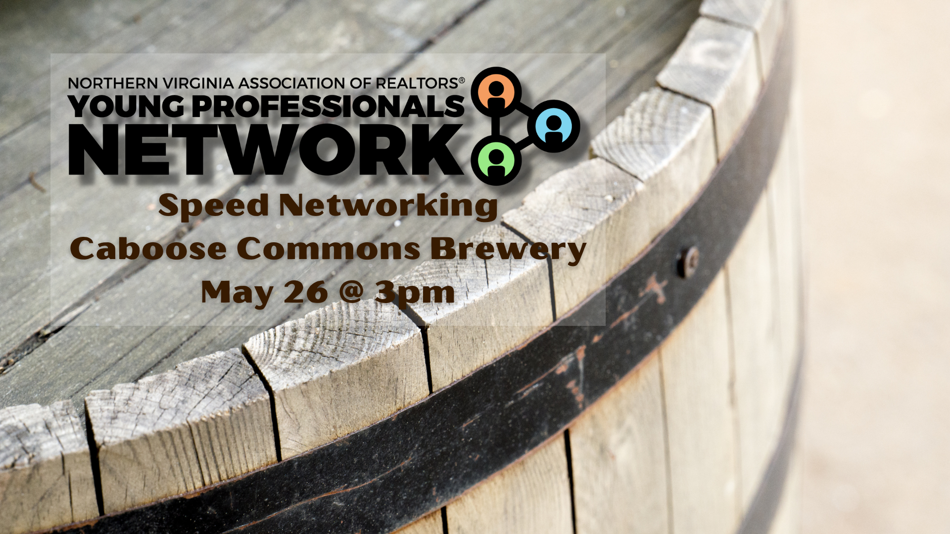 Speed Networking Caboose Commons in Fairfax May 26 @ 3pm