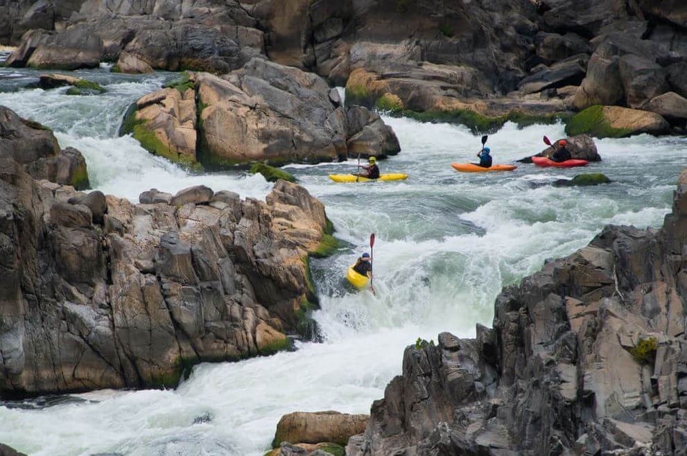 Great Falls kayaking