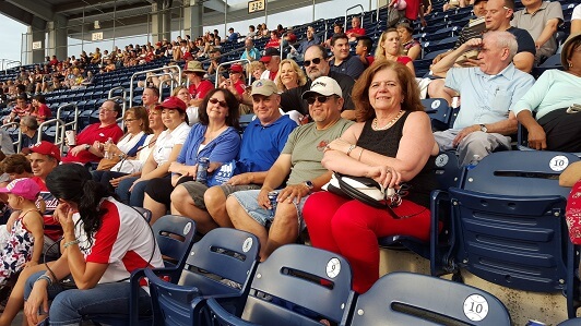 realtors at the nats game