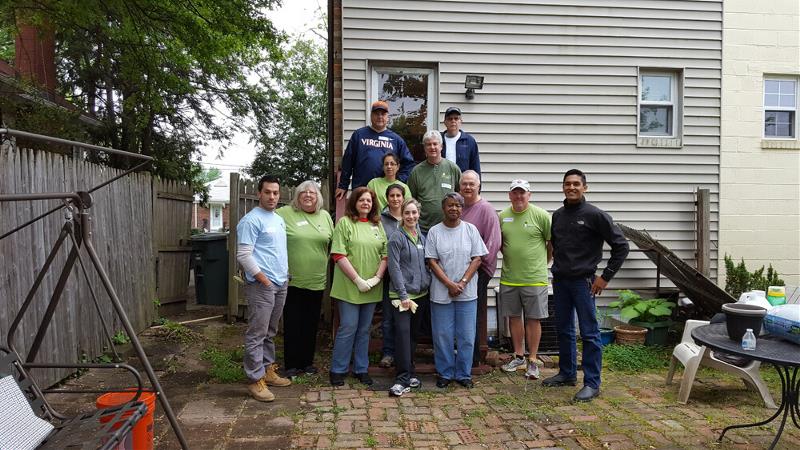 NVAR volunteers at a community outreach in Alexandria