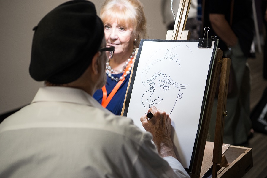 Caricature artist