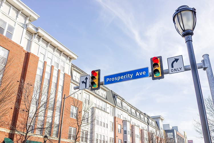 Fairfax street sign