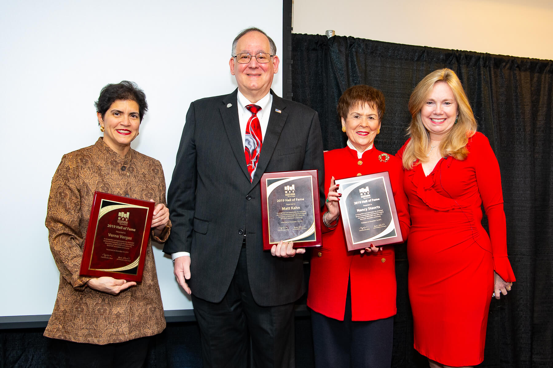 Hall of Fame Honorees at 2019 Installation