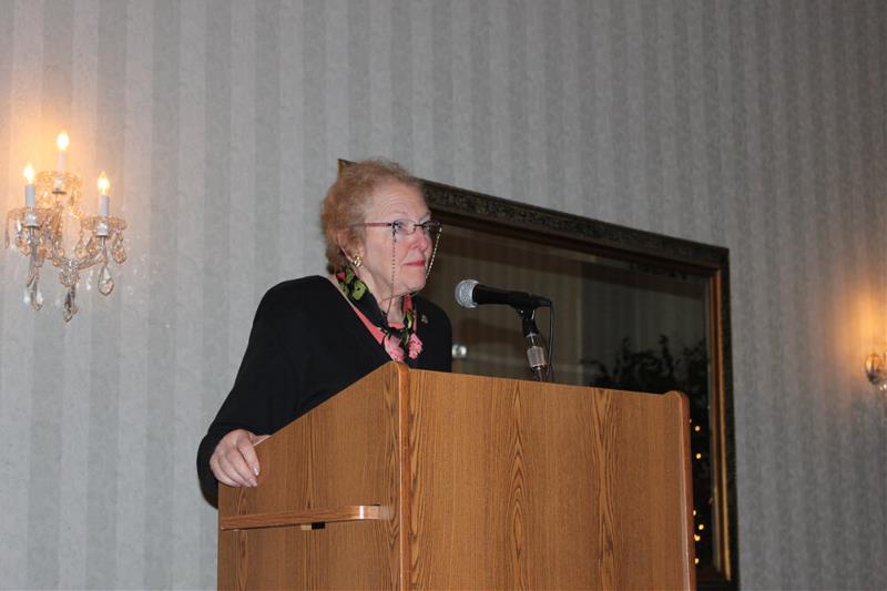 Penny Gross during NVAR fair housing luncheon