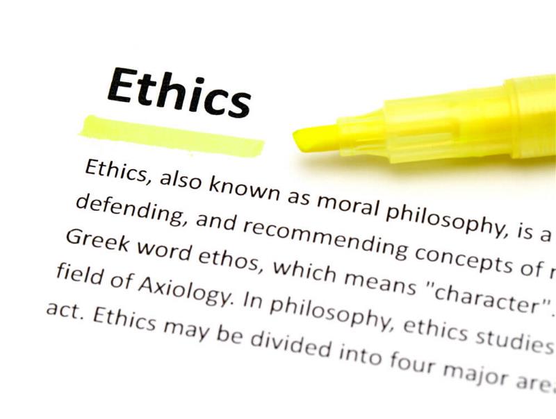 A short write-up on ethics