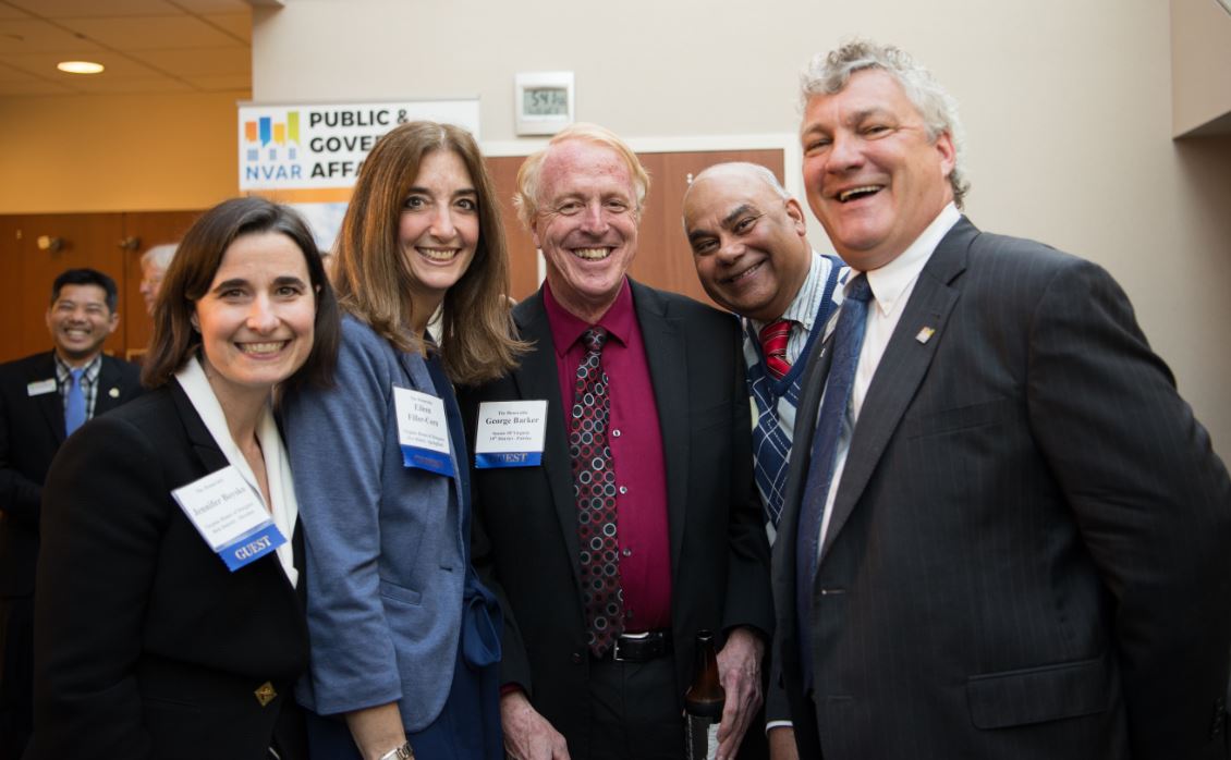 NVAR members mingle with their elected officials at the annual Legislative Reception