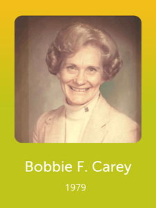 37 Bobbie Carey