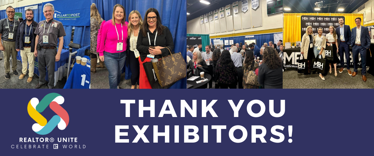 REALTOR® UNITE: Thank You Exhibitors & Expo Hall - Image