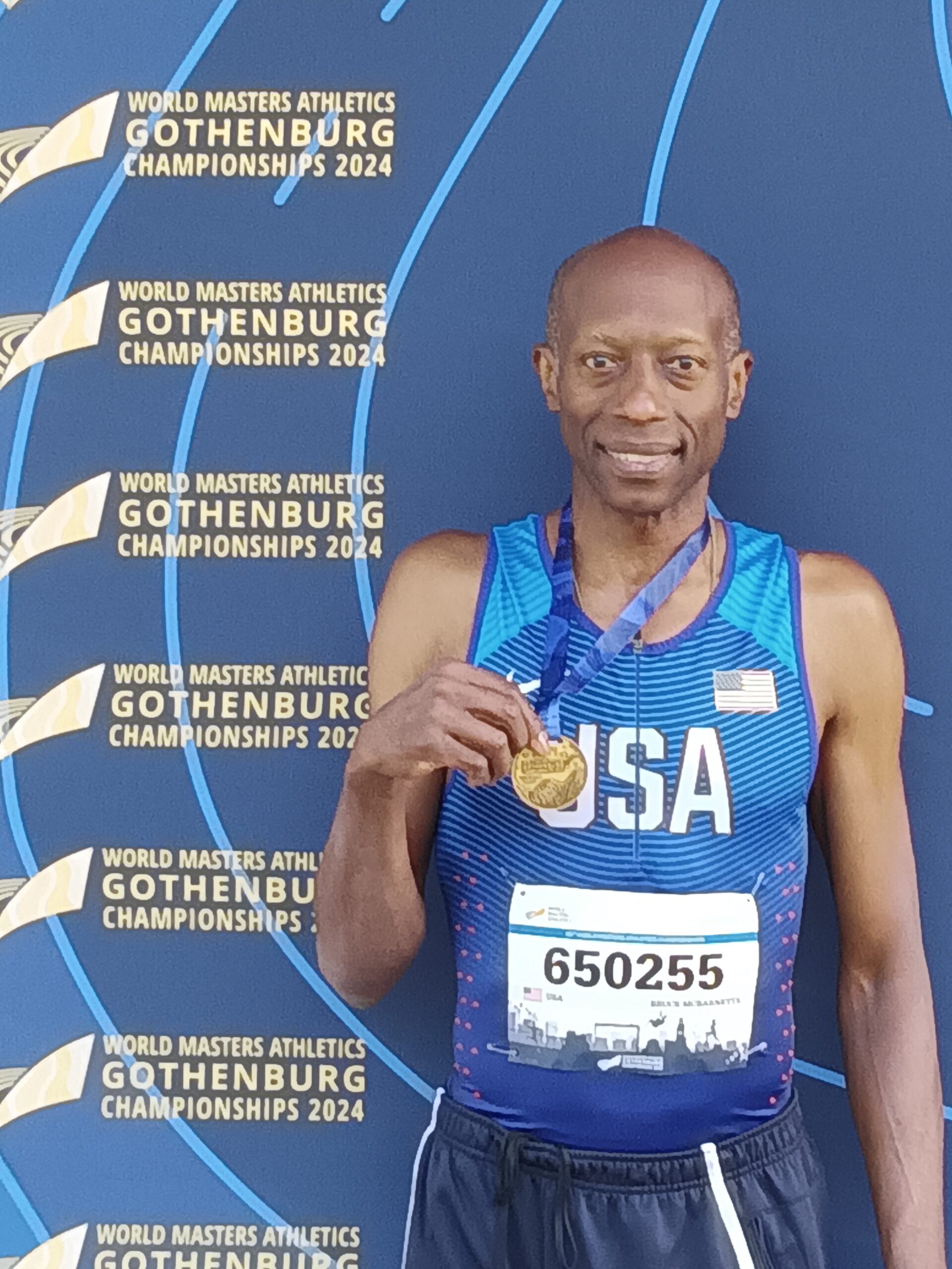 Bruce McBarnette, NVAR Ambassador, Wins World Masters Track and Field Championships in the High Jump - Image