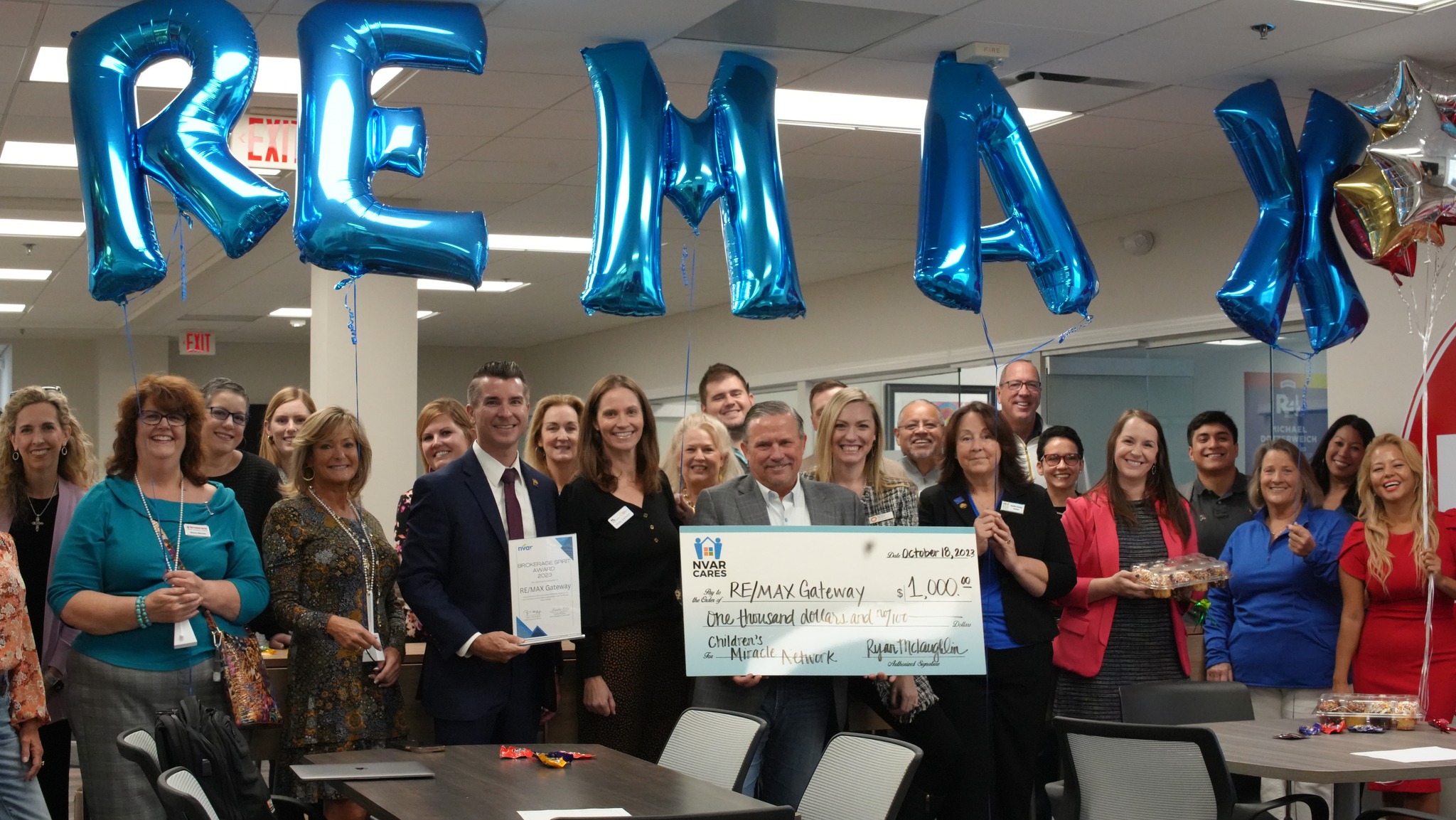 Congratulations to RE/MAX Gateway, 2023 Brokerage Spirit Award Winner! - Image