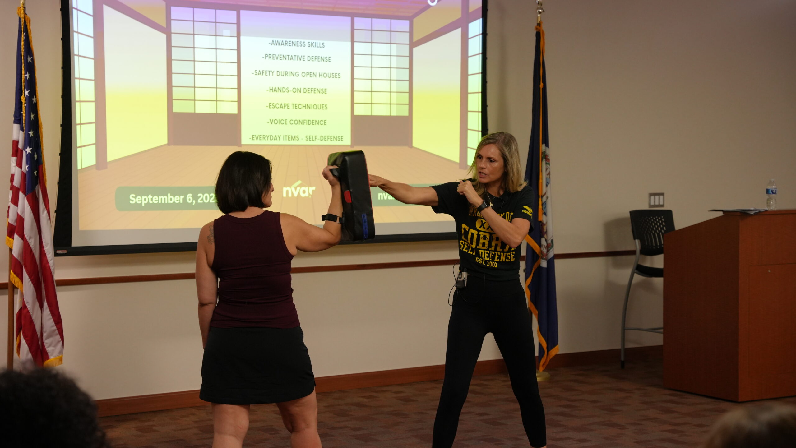 NVAR Hosts COBRA Self-Defense Class - Image