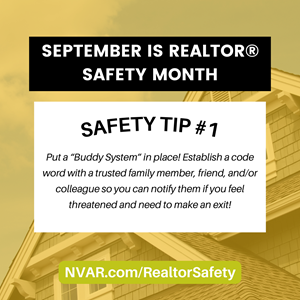 September is Realtor® Safety Month - Image