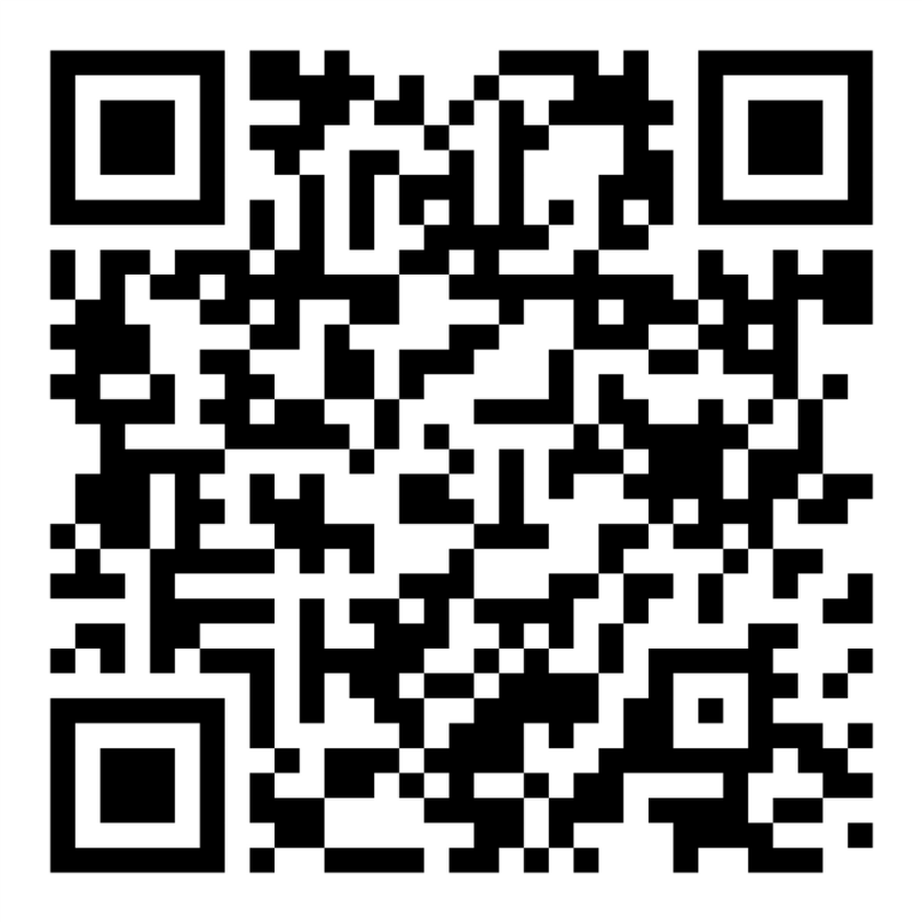 This is a black and white QR code consisting of digital patterns, designed to be scanned by a device for information retrieval.