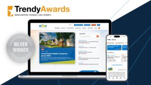 Award-Winning Experience: NVAR’s New Website Earns Silver TRENDY Award 