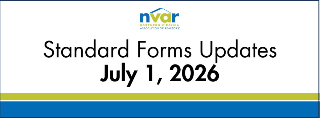 Standard Forms Changes — July 1, 2026 - Image