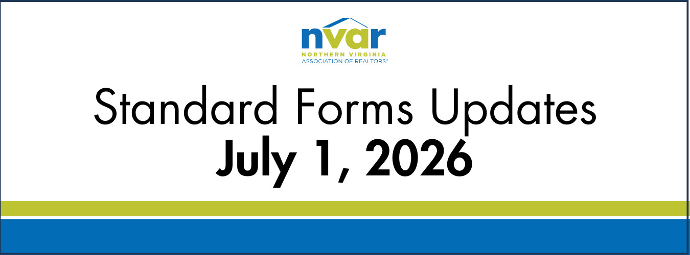 Standard Forms Changes — July 1, 2026 - Northern Virginia Association ...
