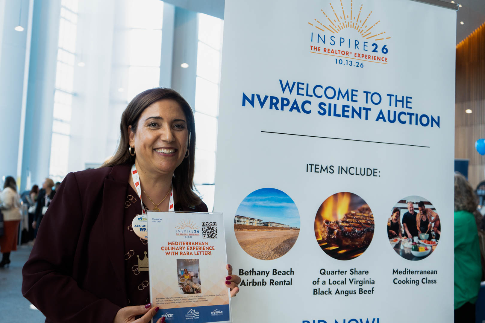 NVRPAC Silent Auction Raises $23,300 for Realtor® Advocacy at INSPIRE26 - Image